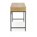 Стол компьютерный HALMAR B50 натуральный/черный